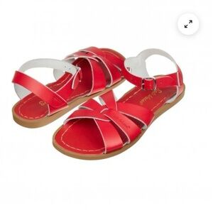 Salt water kids original Red Sandals size 3